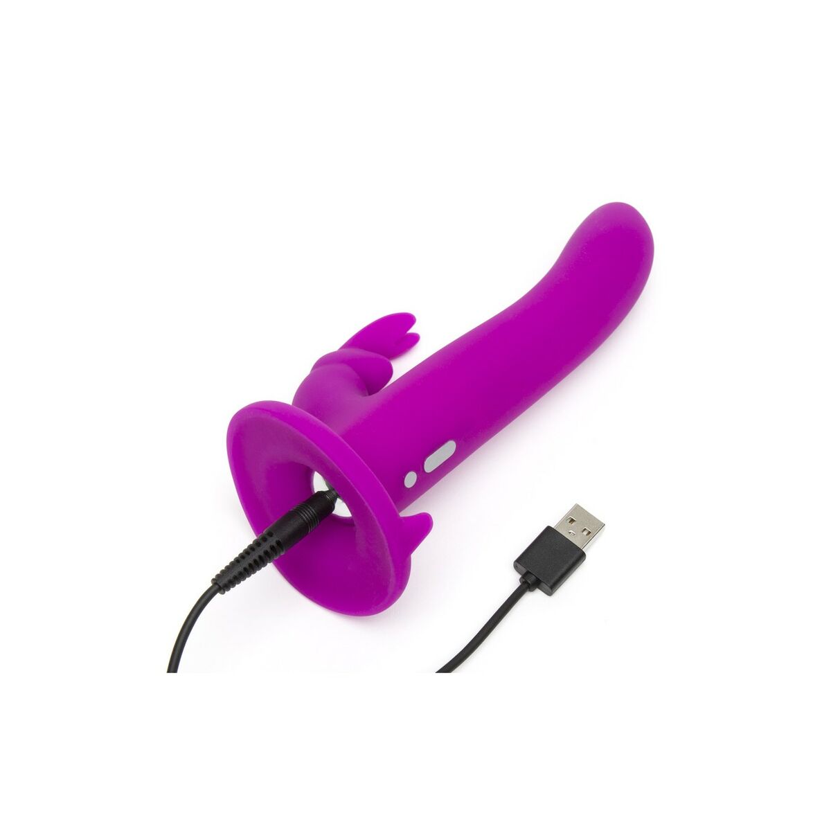 Strap-On Dildo Happy Rabbit Strap-On Harness Set Purple 12,7 cm